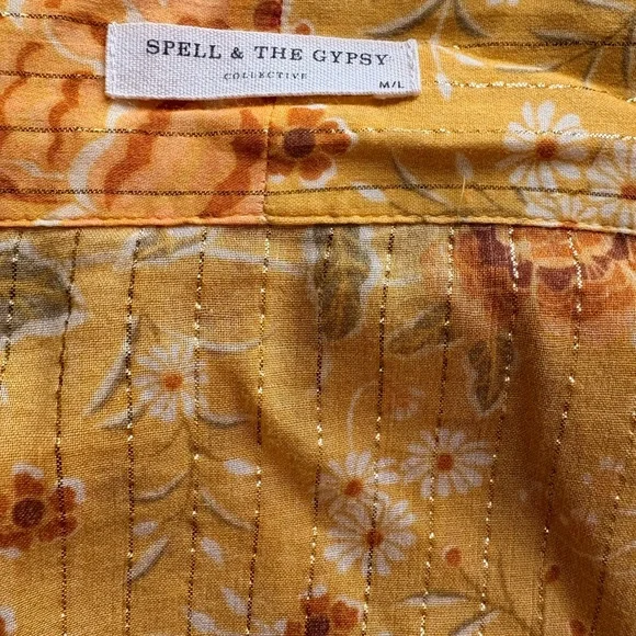 Spell Horses Short Fringe Robe M/L EC - Picture 9 of 9